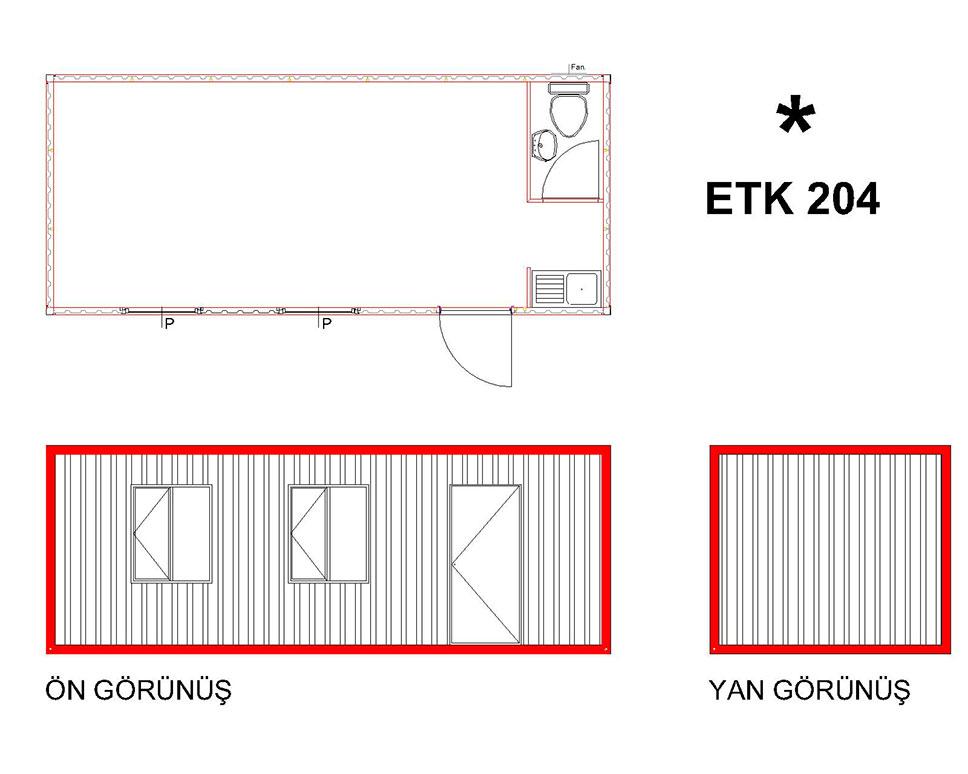 ETK-204 Konteyner