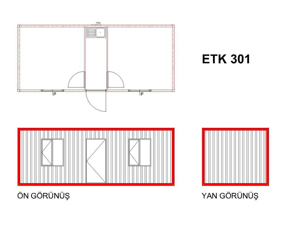 ETK-301 Konteyner