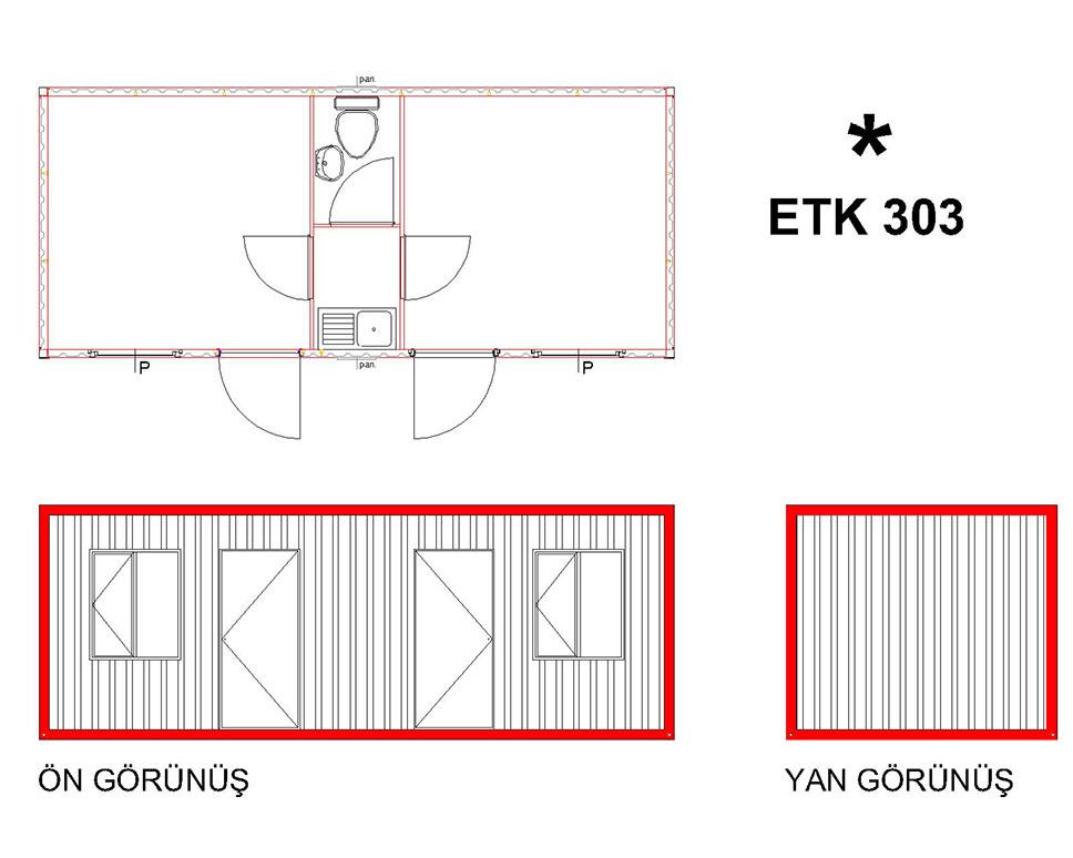 ETK-303 Konteyner