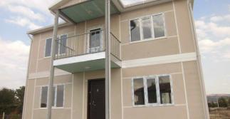 95 m² İki Katlı Prefabrik Ev